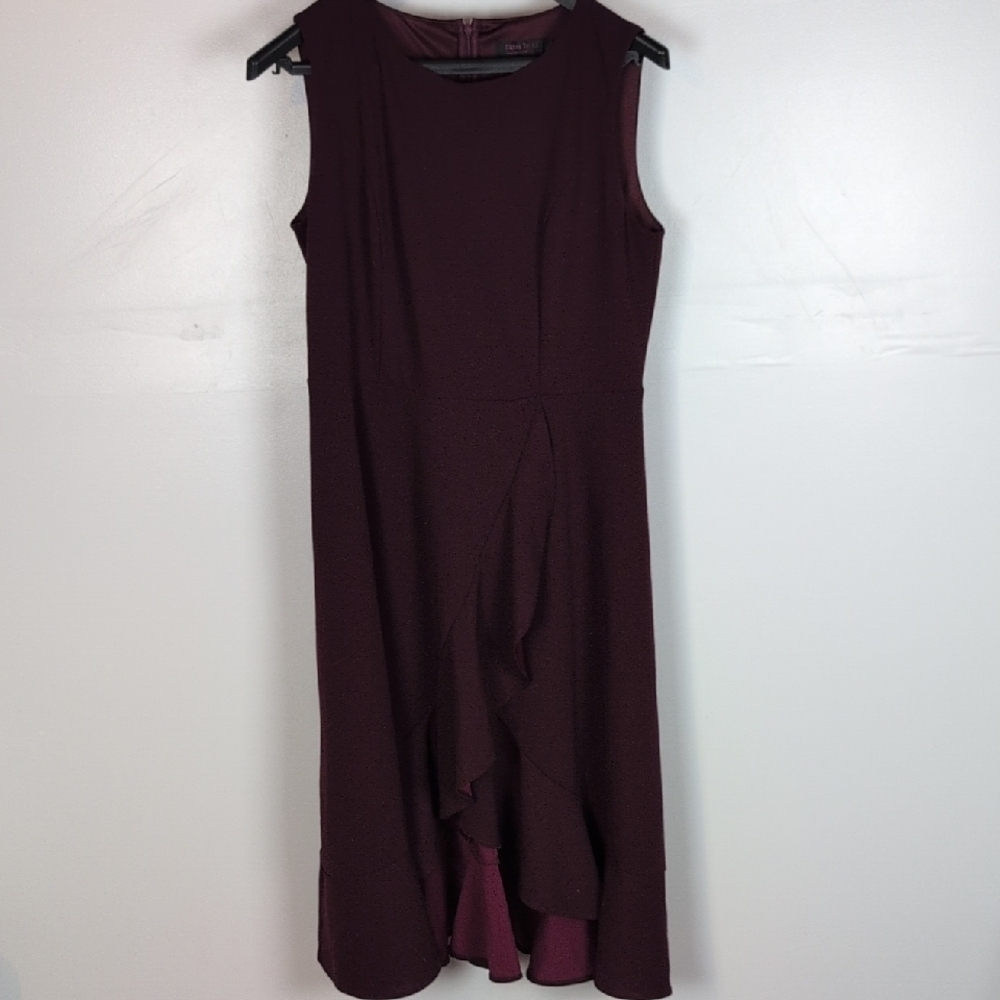 Dress Tells Ruffle Ruffle Hem High Low Dress
